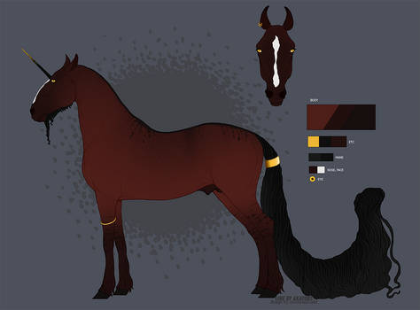 bloodborne - equine adopt [sold]