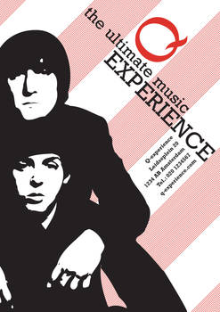 Qexperience beatles poster