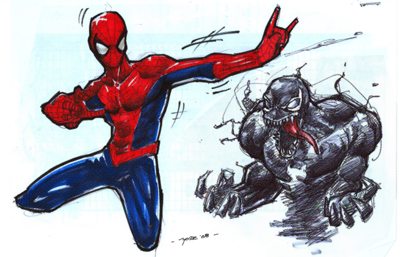 spidey and venom