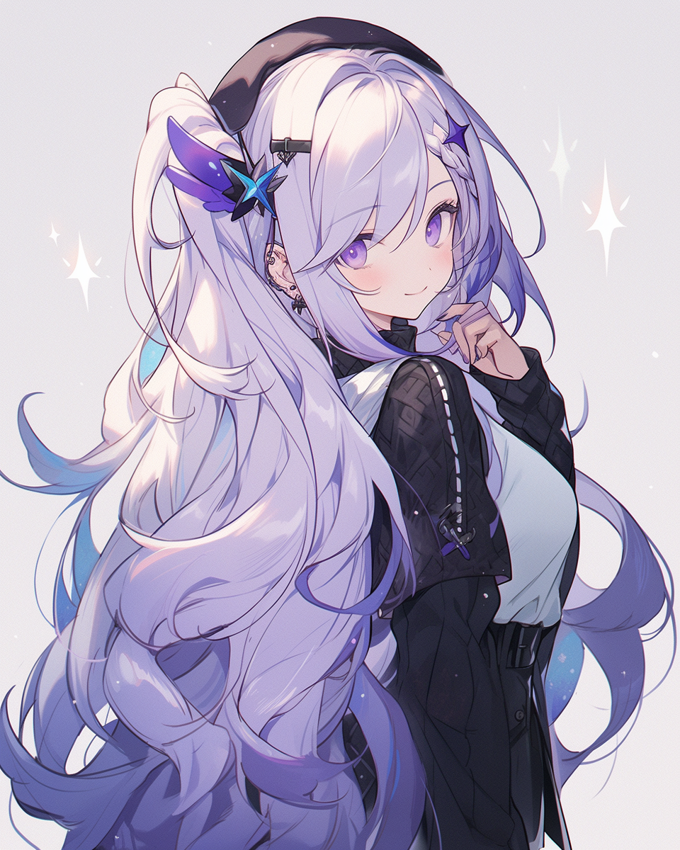 Anime Girl With Silver Hair And Purple Eyes anime-girl-with-silver-hair-and-purple-eyes