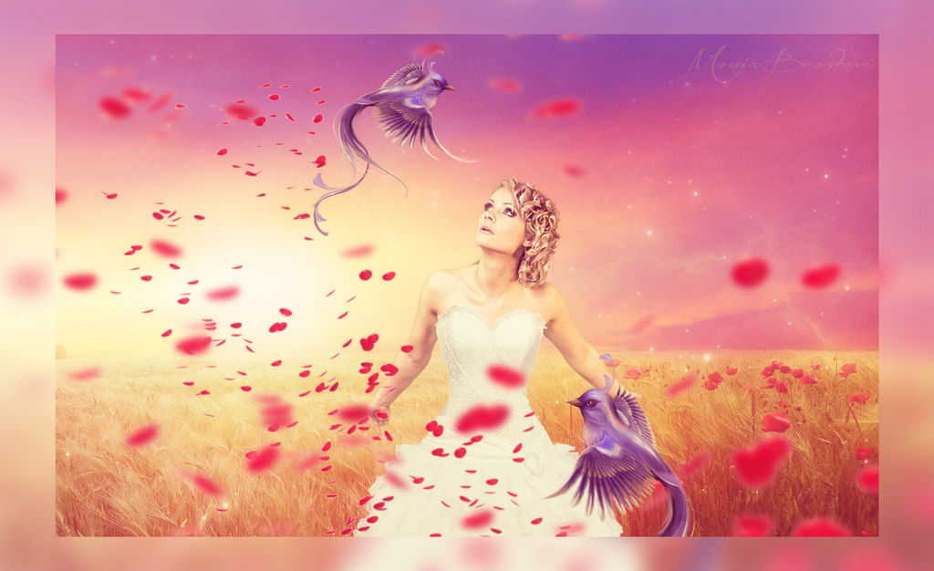 Bird lady... by moniabrozkova