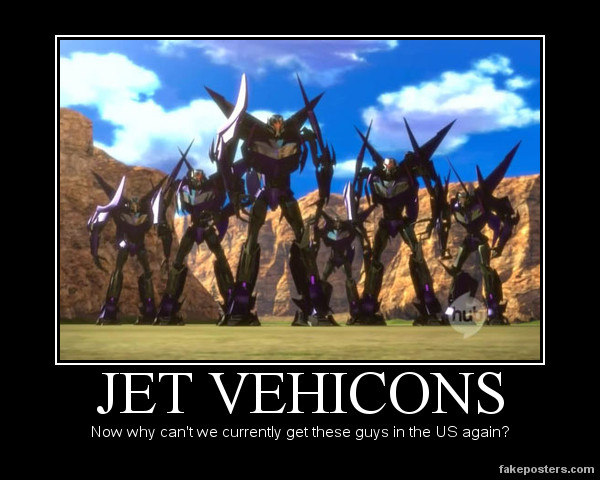 Transformers Prime Jet Vehicons