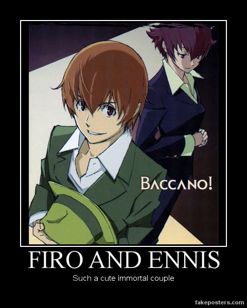 Baccano Firo And Ennis By Onikage108 On Deviantart Baccano Firo And Ennis By Onikage108 On Deviantart