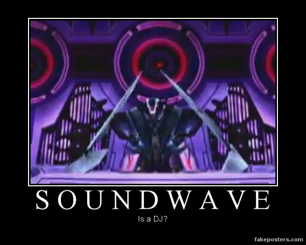 Transformers: Prime The Game Soundwave