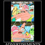 Patrick Star Pushing Meme: Advertisements