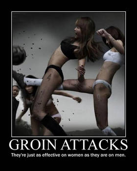 Female Groin Attack