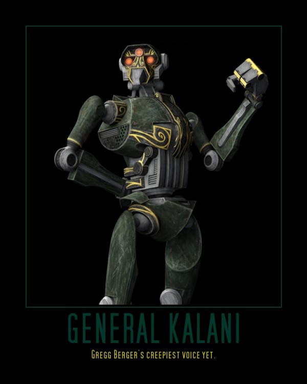 Star Wars The Clone Wars General Kalani Portrait