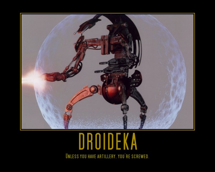 Exploding Dradedroid Star Wars Droideka by Onikage108 on DeviantArt