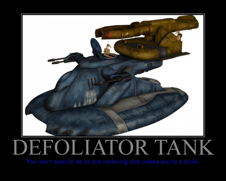 Star Wars The Clone Wars Defoliator Tank