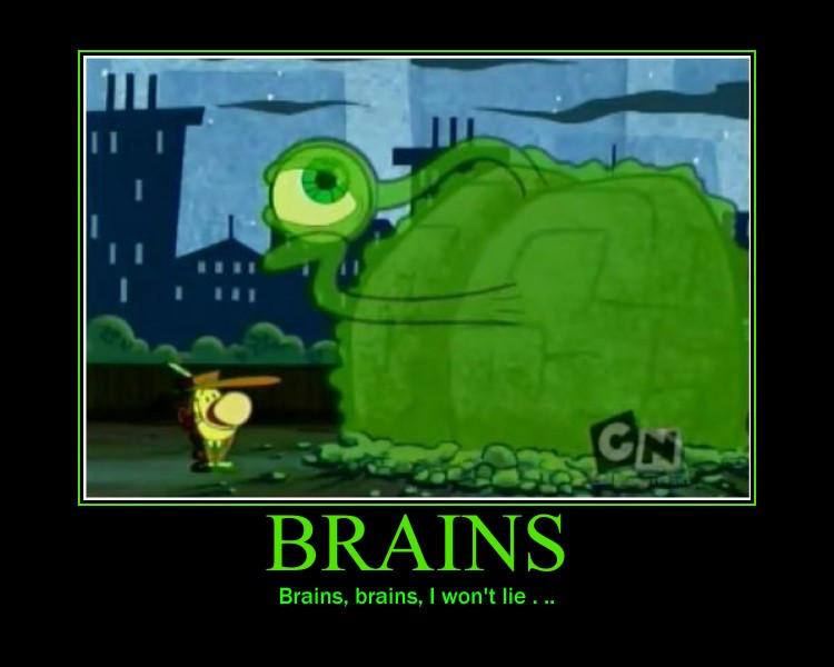 Brains Grim Adventures Of Billy And Mandy The Grim Adventures of Billy and Mandy Brains by Onikage108 on DeviantArt