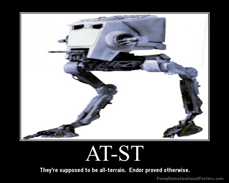 At St Deviantart Star Wars AT-ST by Onikage108 on DeviantArt