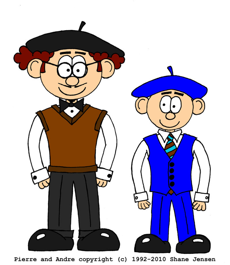 Pierre Andre Rey Pierre and Andre remake by ShaneJensenToons on DeviantArt