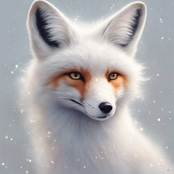 White sparkling Fox