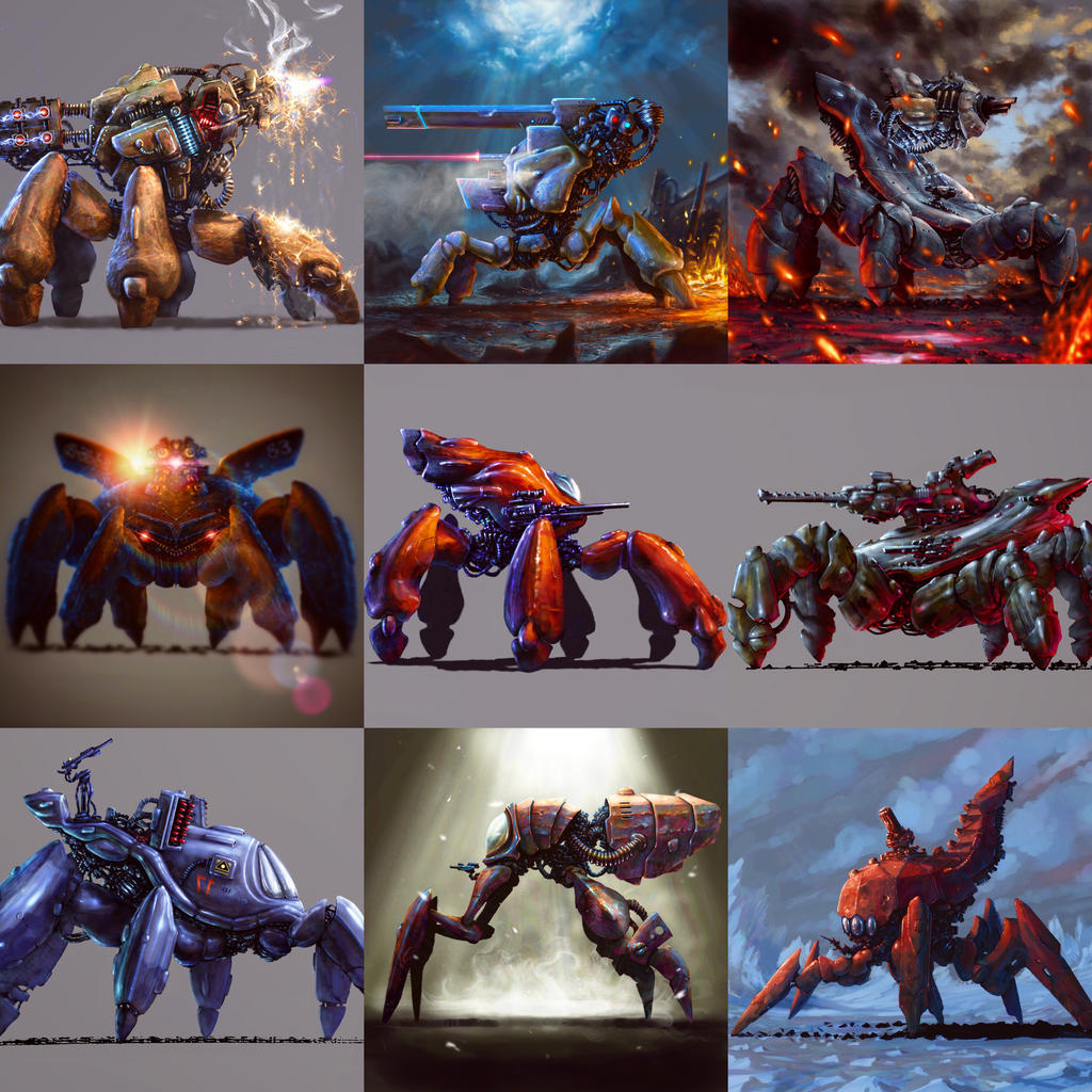 Mech practice by DaveyBaker on DeviantArt