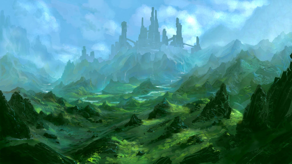 Castle speed paint (1hr)