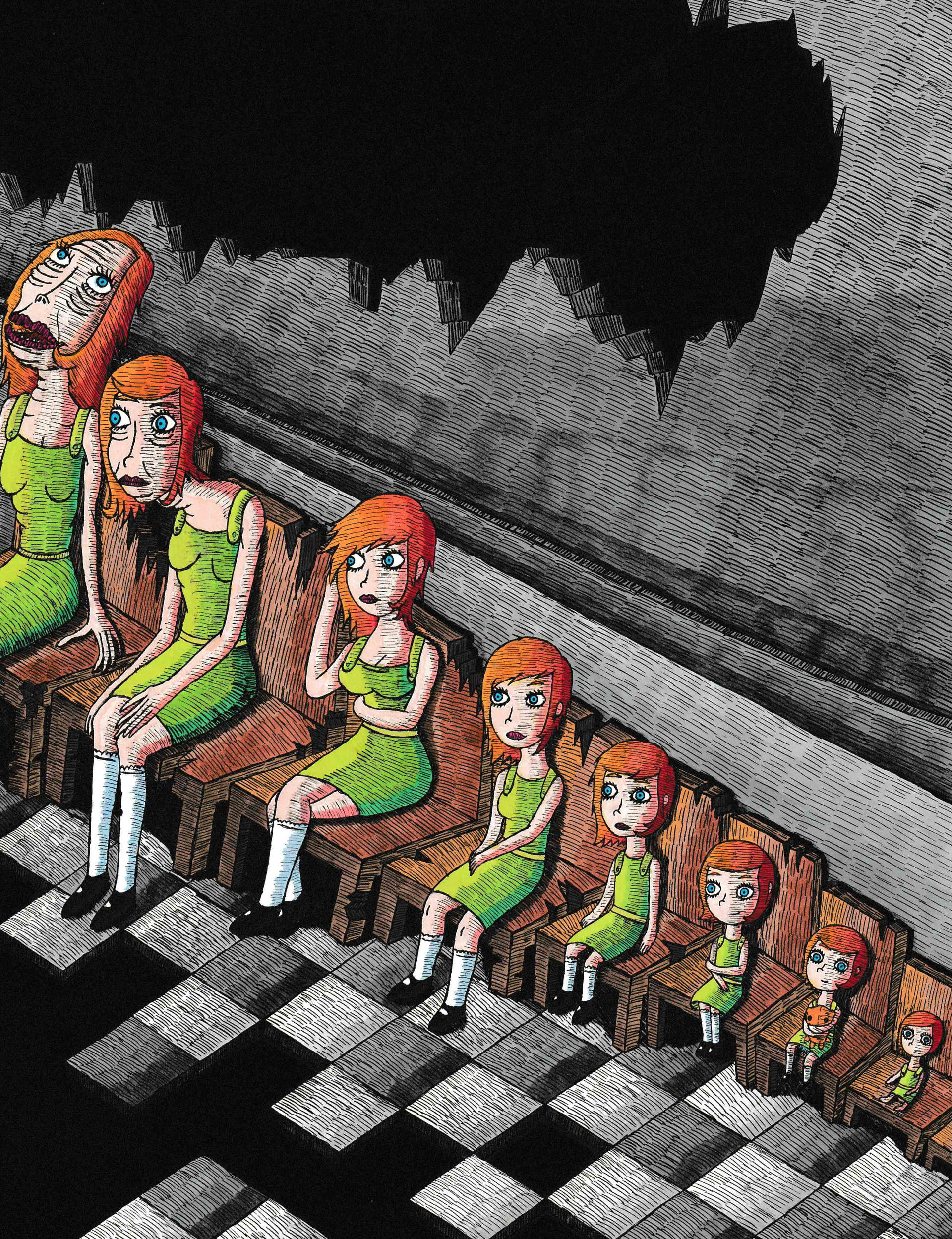 Whirled Room Deviantart The waiting room by sunkensights on DeviantArt