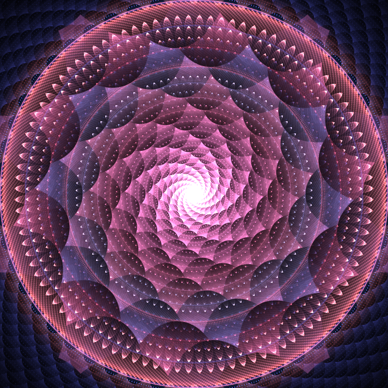 Purple Menace - Fractal Art