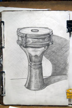 drum pencil study