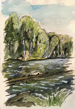 Watercolor sketch 23 june 2024
