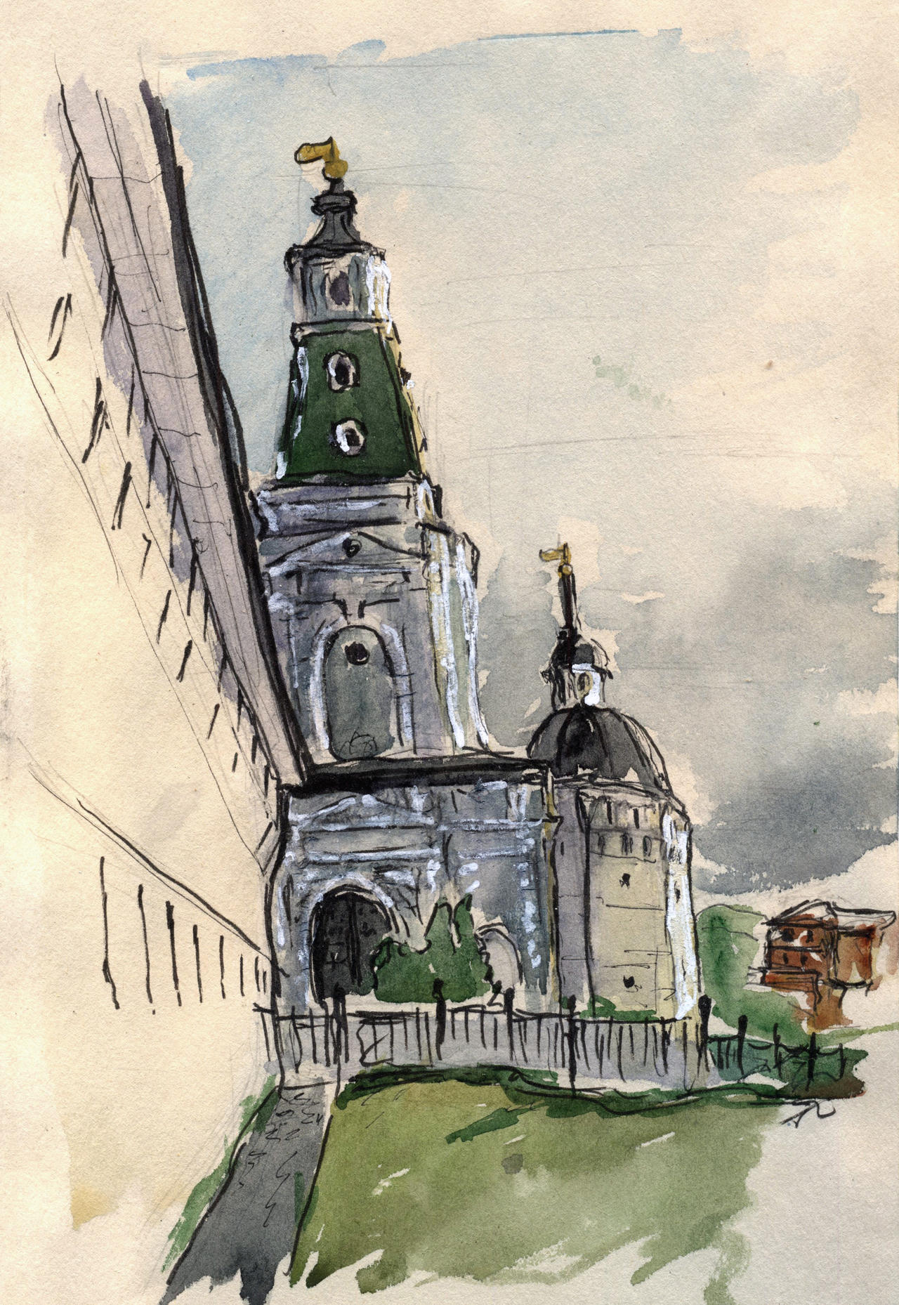 Watercolor sketch 27 july 2024