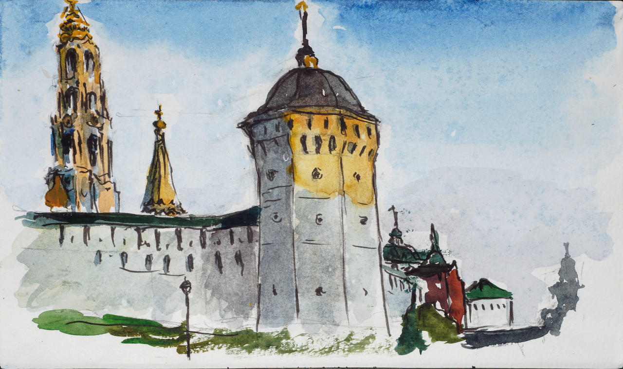 Watercolor sketch 07 september 2024 Lavra