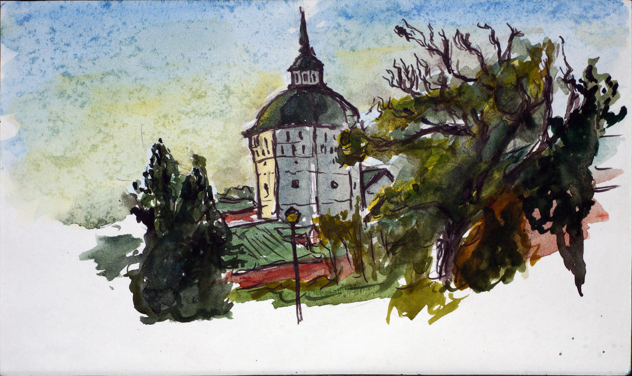 Watercolor sketch 15 september 2024 Lavra