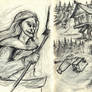 fast sketches (Baba Yaga)