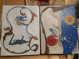 An old (renewed) sketch box