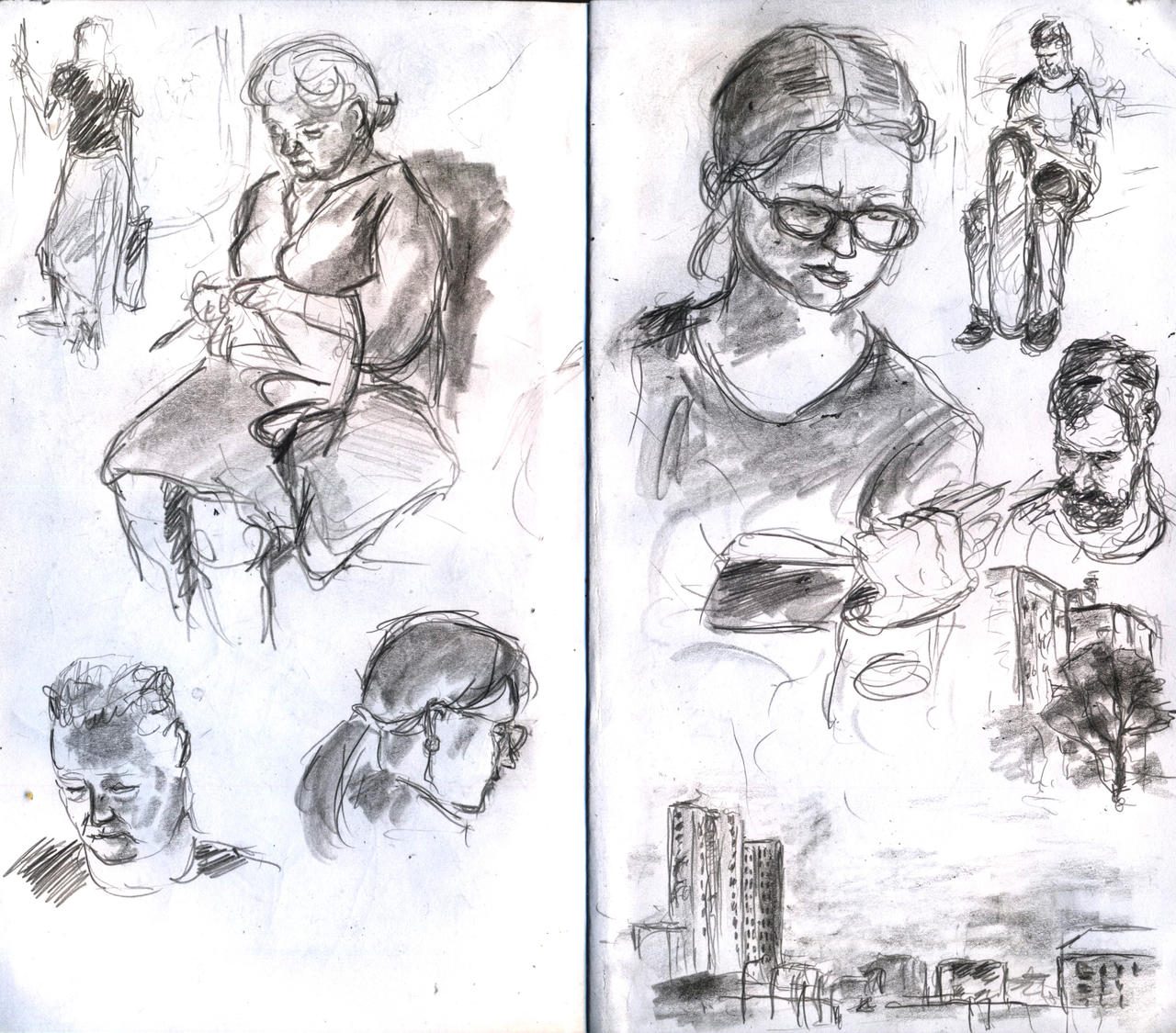 Fast sketches 23 July 2025