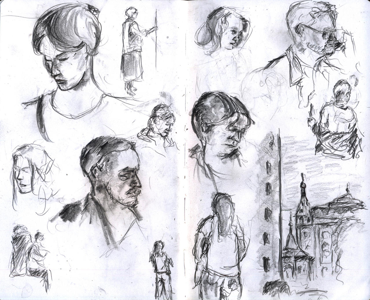 Fast sketches 14 August 2025