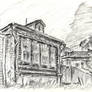 Sketch 15 May 2026 (old wooden house)