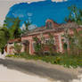 Oil sketch 17 May 2026 P.A. Florensky House