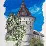Oil sketch 23 May 2026 Rostov kremlin