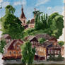 Oil sketch (Sergiev Posad) 07 June 2026