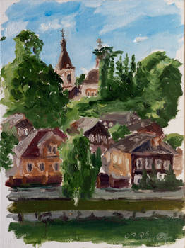 Oil sketch (Sergiev Posad) 07 June 2026