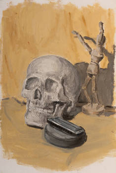 Oil sketch 27 June 2026 (Still life)