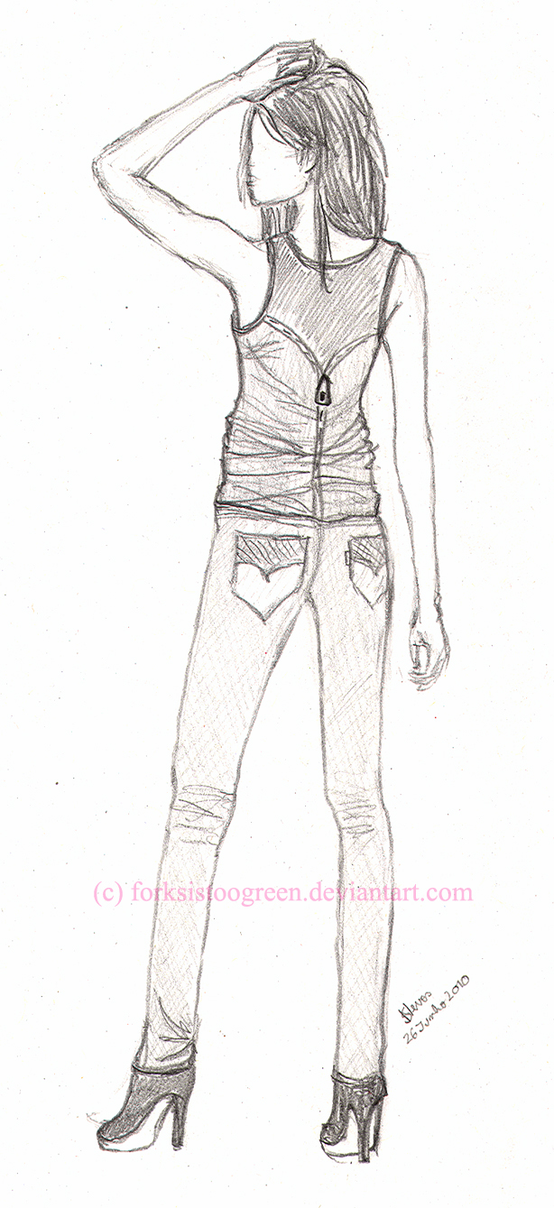 Levi's Model Sketch III