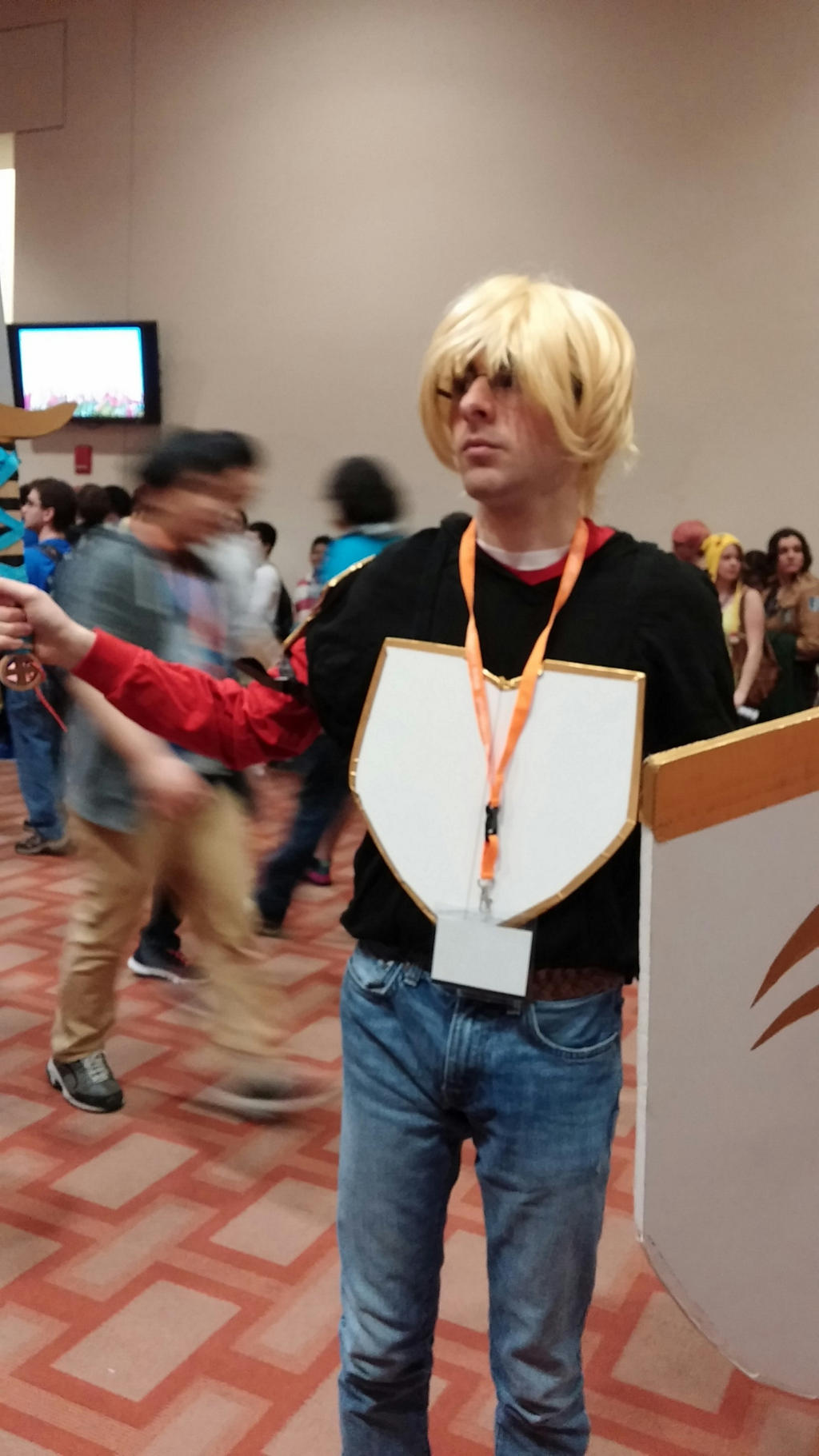 Anime Boston 2015- Jaune Arc in the Hall