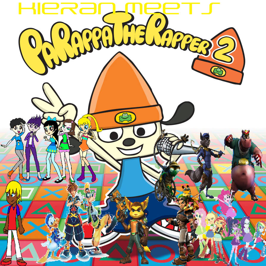 Kieran Meets Parappa the Rapper 2 Poster by Kieransonicfan on DeviantArt