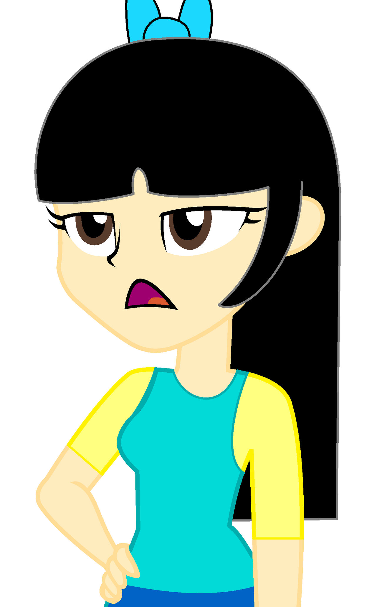 Kristen deadpanned by Kieransonicfan on DeviantArt