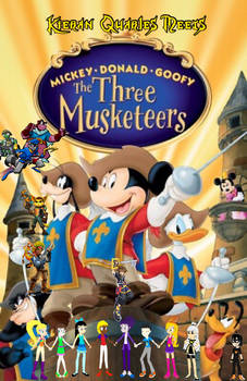 Kieran Quarles Meets The Three Musketeers Poster