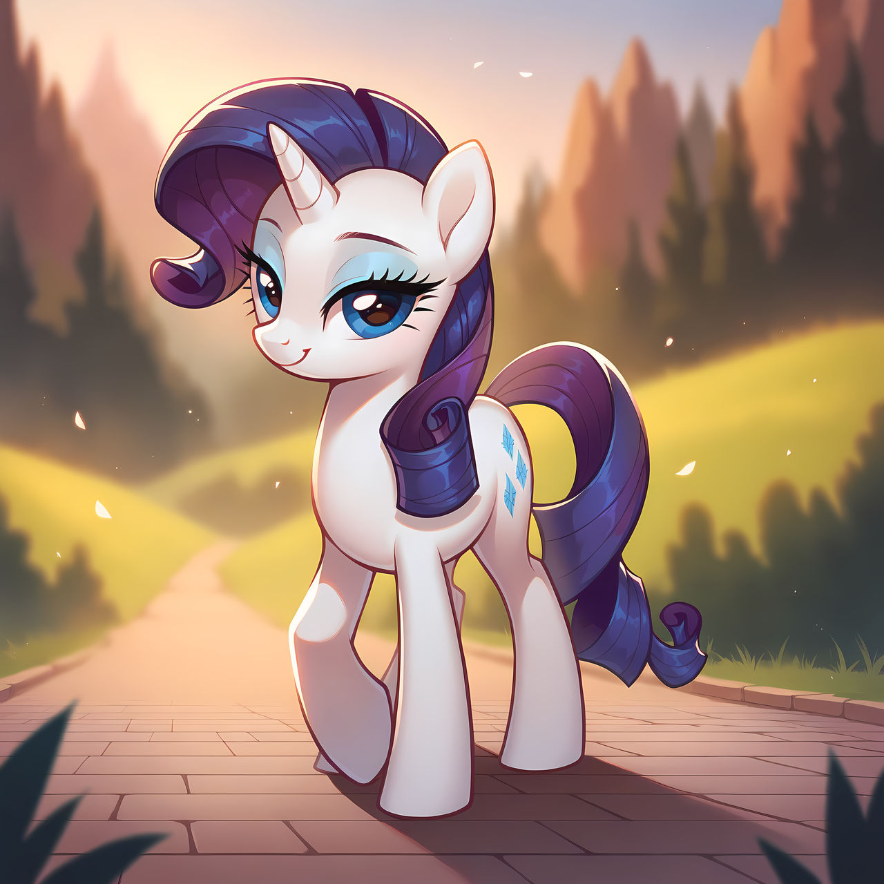 Beautiful Rara (My little pony art) by FurryWorldAI on DeviantArt