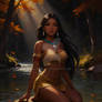 Riverlight Reverie: Pocahontas Autumn Canopy
