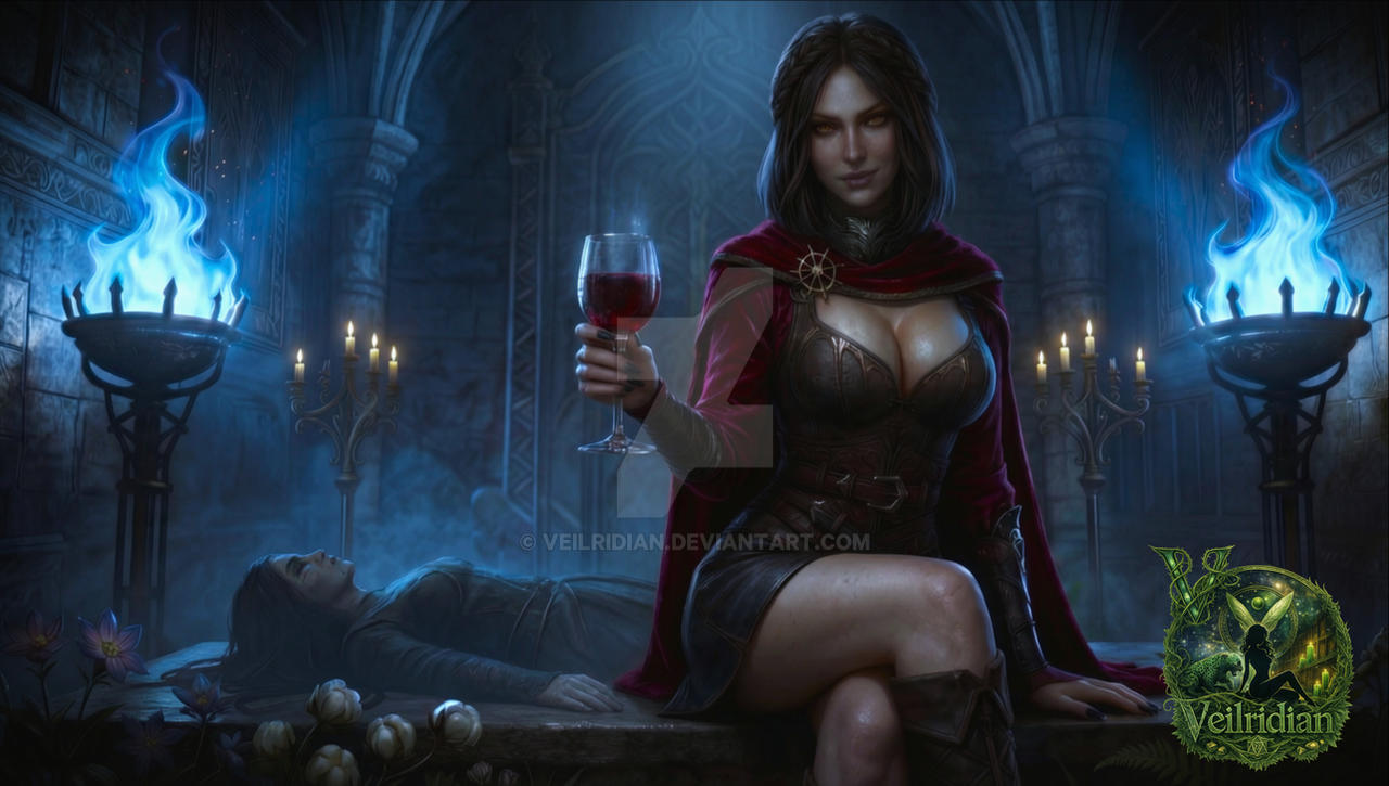 Serana 01 - Blood and Blue Flames