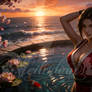 Mai Shiranui 01 - Sunset Serenity
