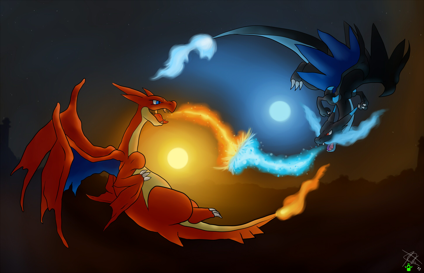 Mega Charizards Sky Battle