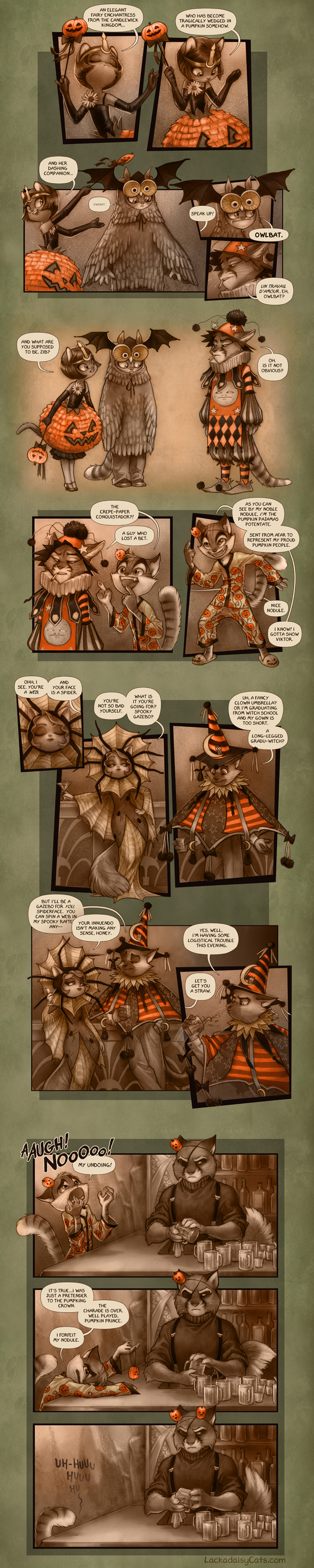 Lackadaisy Halloween