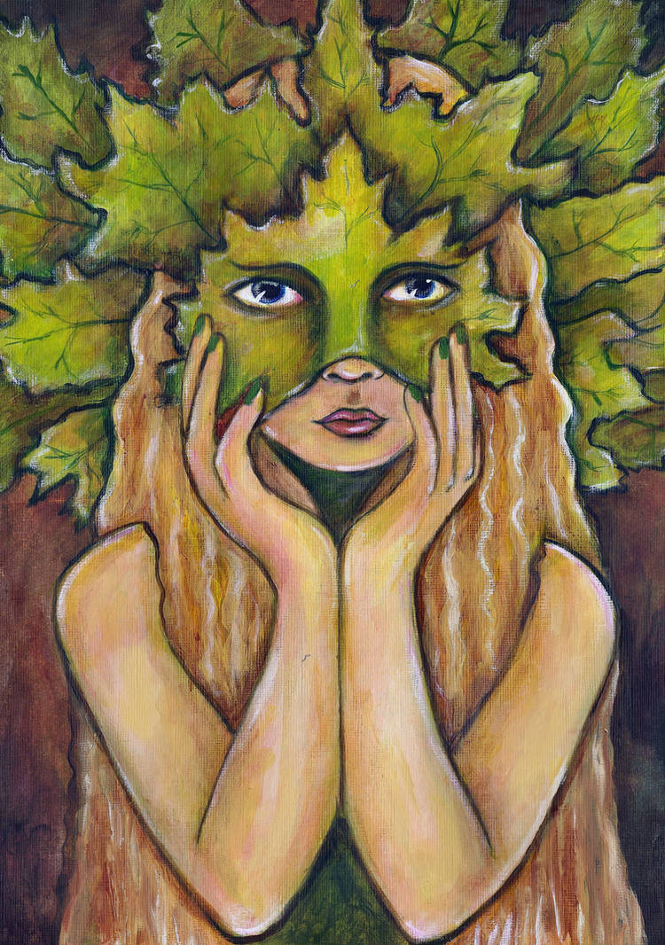 Green Woman by FaerySayles on DeviantArt