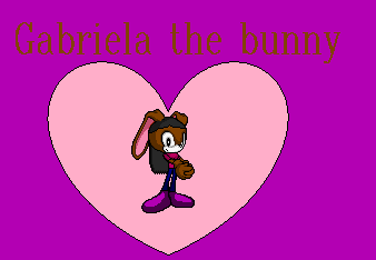 Gabriela The Bunny (late birthday gift)