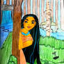 Pocahontas - searching through the forest